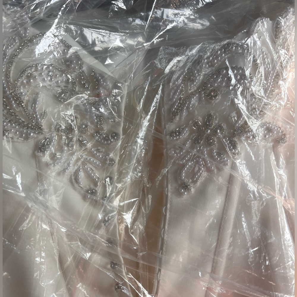Sottero & Midgley DISCONTINUED Renita wedding dress in IVORY, and Veil. - Picture 10 of 15